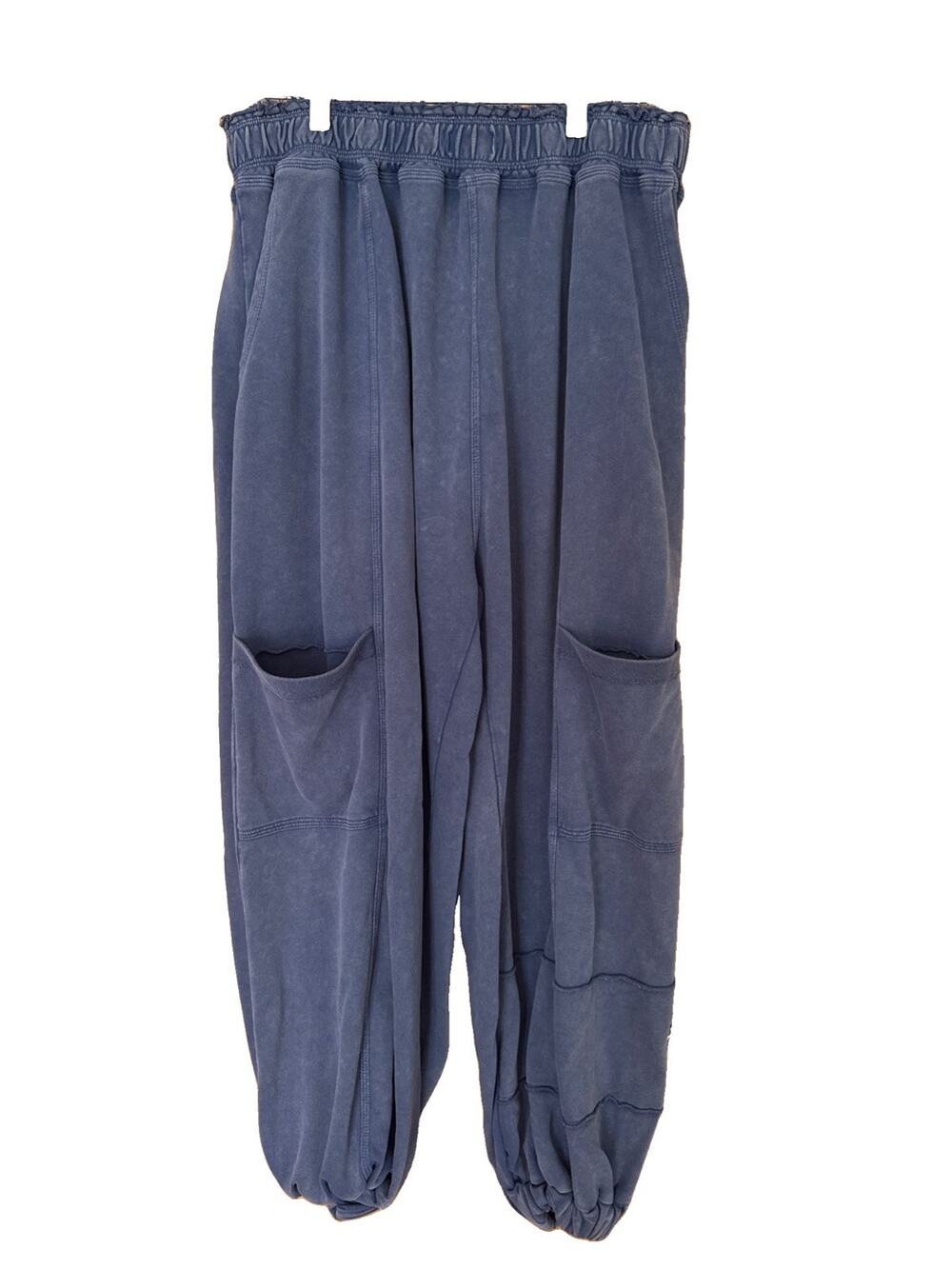 Oli & Hali Women’s Relaxed Sweats Pant Size Medium Color Shadow Blue